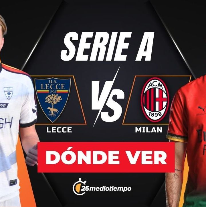 Lecce vs Milan EN VIVO