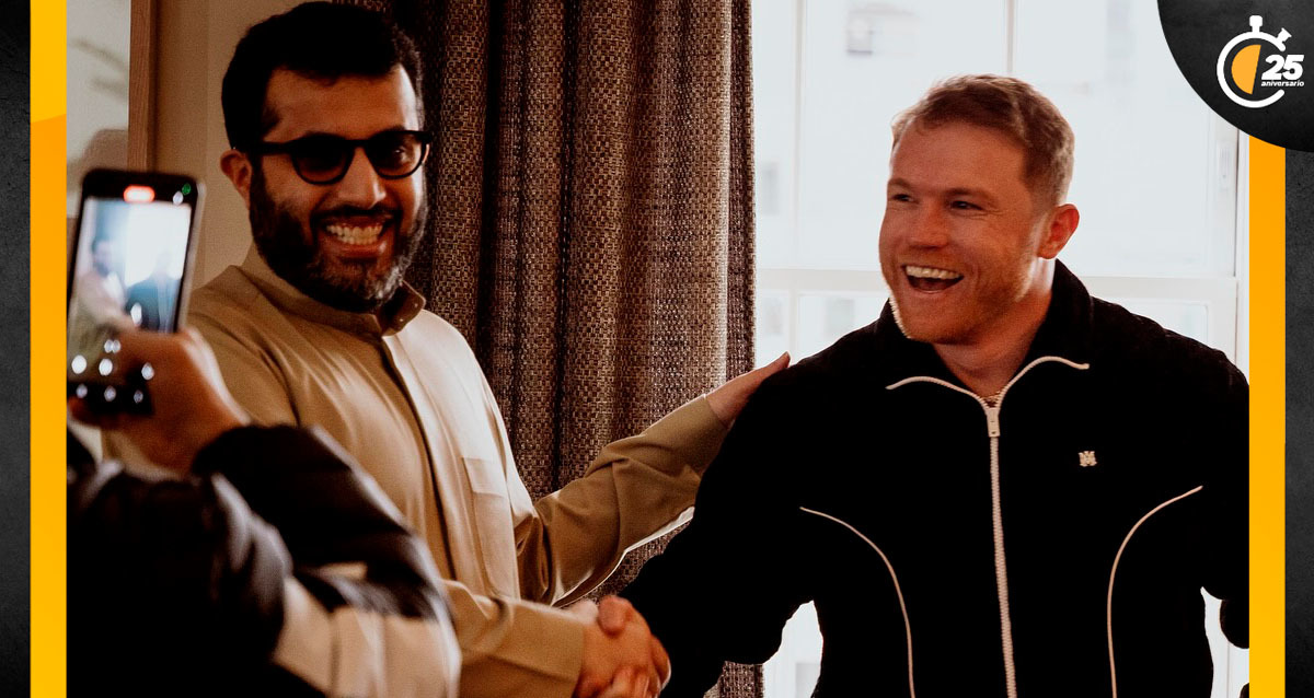 Turki Al-Sheikh evitó que Canelo peleara con Jake Paul. (Fotos: @jakepaul y @turkialalshik)