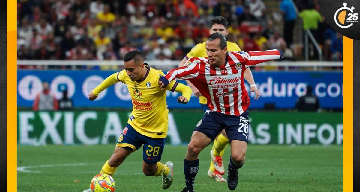 Chivas y América regalaron un gris Clásico Nacional (Imago7)