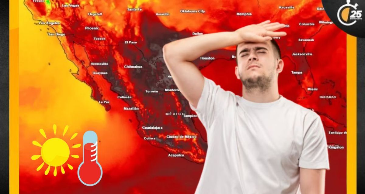 ¡Estos estados serán afectados por la SEGUNDA onda de calor en México!. Foto: Especial.