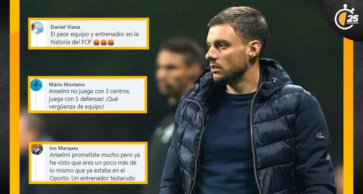 Martín Anselmi no ha podido destacar como DT del Porto (EFE)