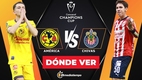 Consulta la previa de América vs Chivas para ver EN VIVO Vuelta Octavos de Final Concacaf Champions Cup. Diseño: Karla Rodríguez