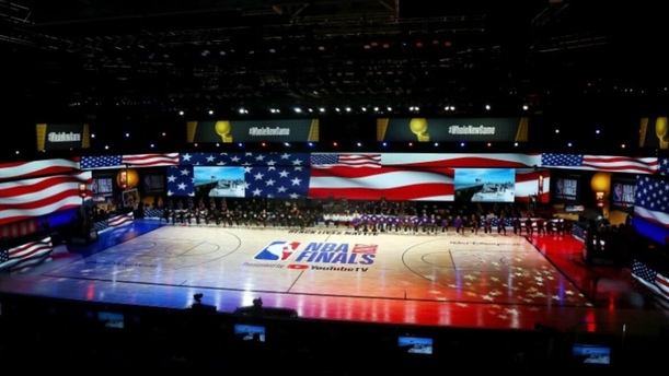 Escenario de la Burbuja de NBA en 2020 por la pandemia de Covid-19 (Reuters)