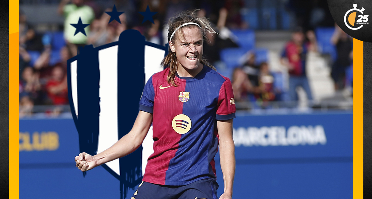 Irene Paredes juega en el Barcelona Femenil. (FOTO: EFE)