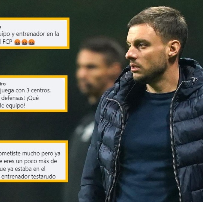 Martín Anselmi no ha podido destacar como DT del Porto (EFE)