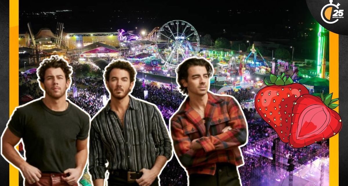 Así puedes ver a los Jonas Brothers gratis en la Feria de las Fresas