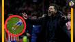Simeone en el derbi de la Champions (EFE)