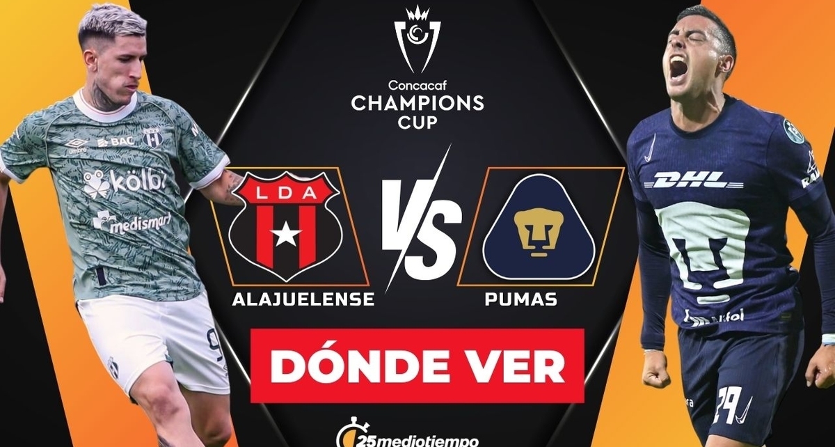 Consulta la previa de Alajuelense vs Pumas para ver EN VIVO partido Vuelta Octavos de Final. Diseño: Karla Rodríguez