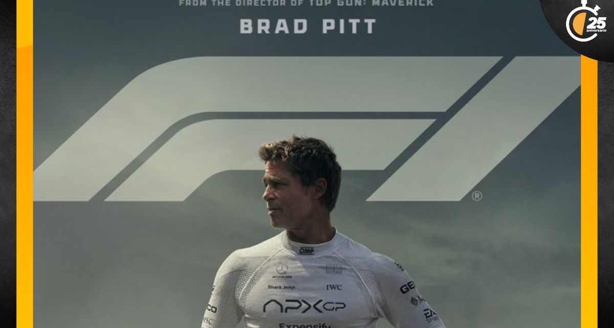 Fecha confirmada para la nueva película de F1 este verano (Foto: @warnerbros X)