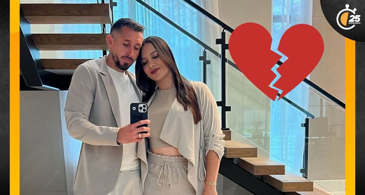 Héctor Herrera y su exesposa Shantal Mayo (Instagram: @h.herrera16)
