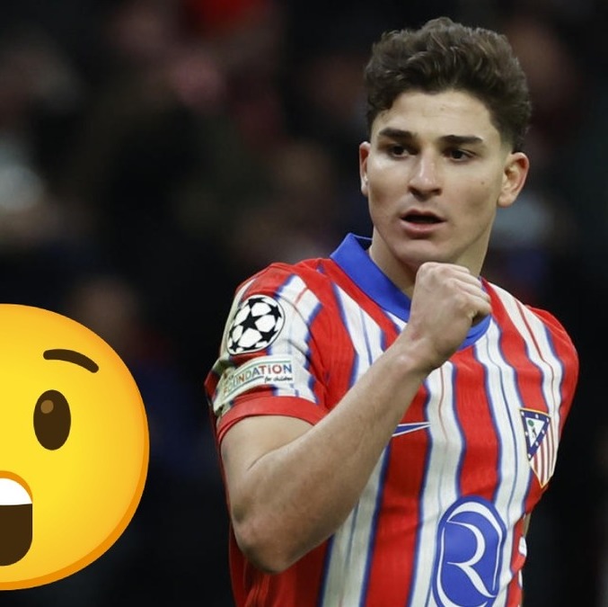 Julián Álvarez, jugador del Atlético de Madrid (EFE)