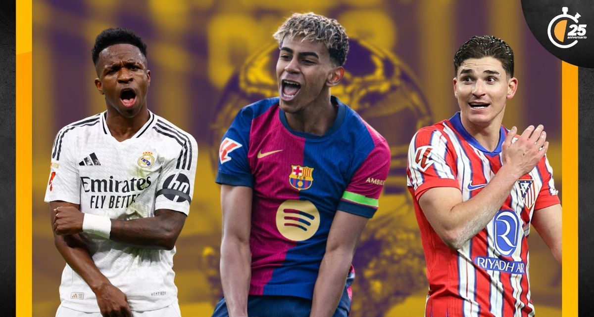 Vinicius Jr., Lamin yamal y Julián Álvarez ganarán el Balón de Oro según la IA (Reuters)