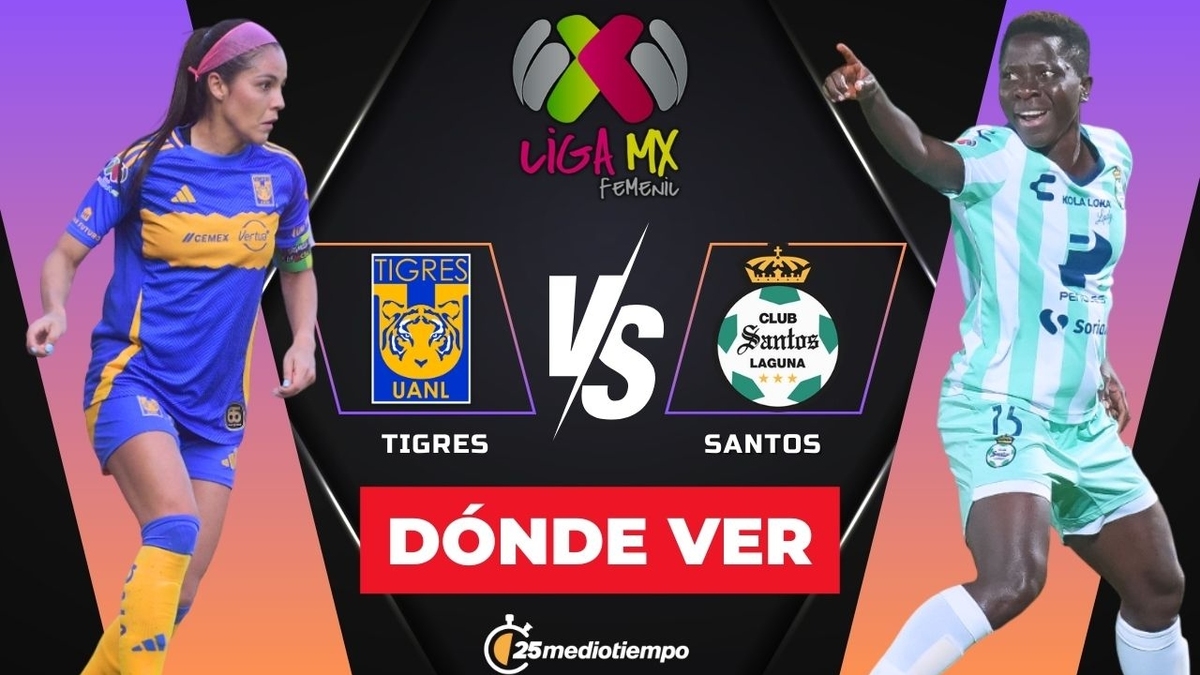 Dónde y a qué hora ver Tigres vs Santos Femenil EN VIVO