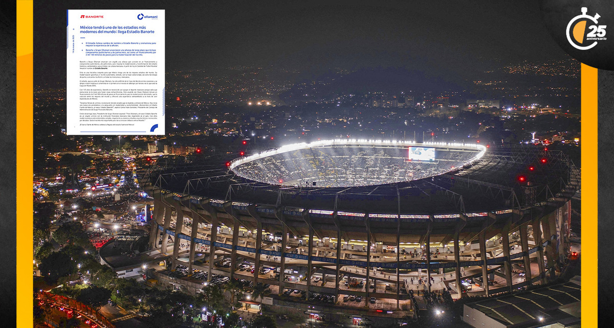 El Estadio Azteca tendrá nuevo nombre. (FOTO: Mexsport)