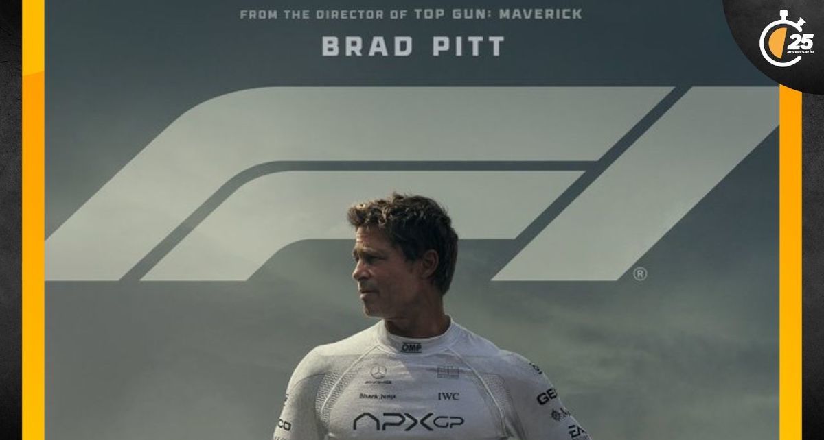 Fecha confirmada para la nueva película de F1 este verano (Foto: @warnerbros X)