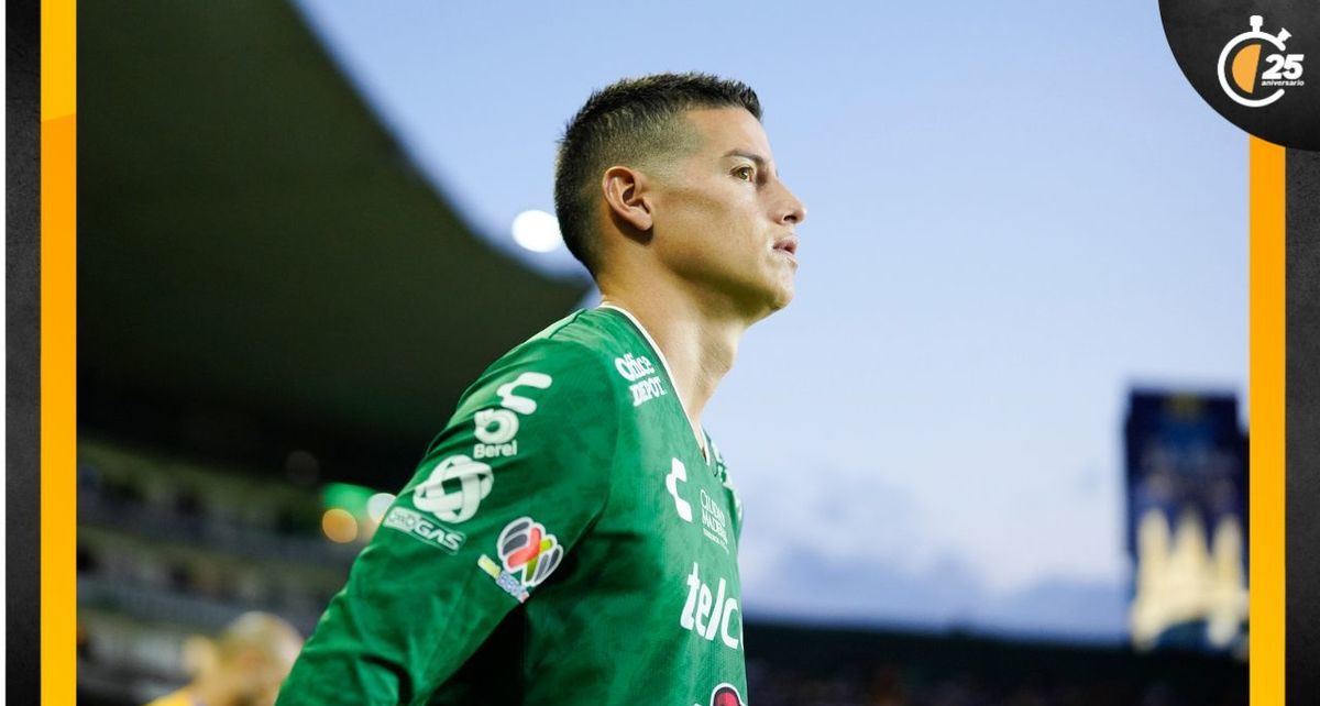 James Rodríguez en duelo de la Jornada 8 ante Tigres (Imago7)