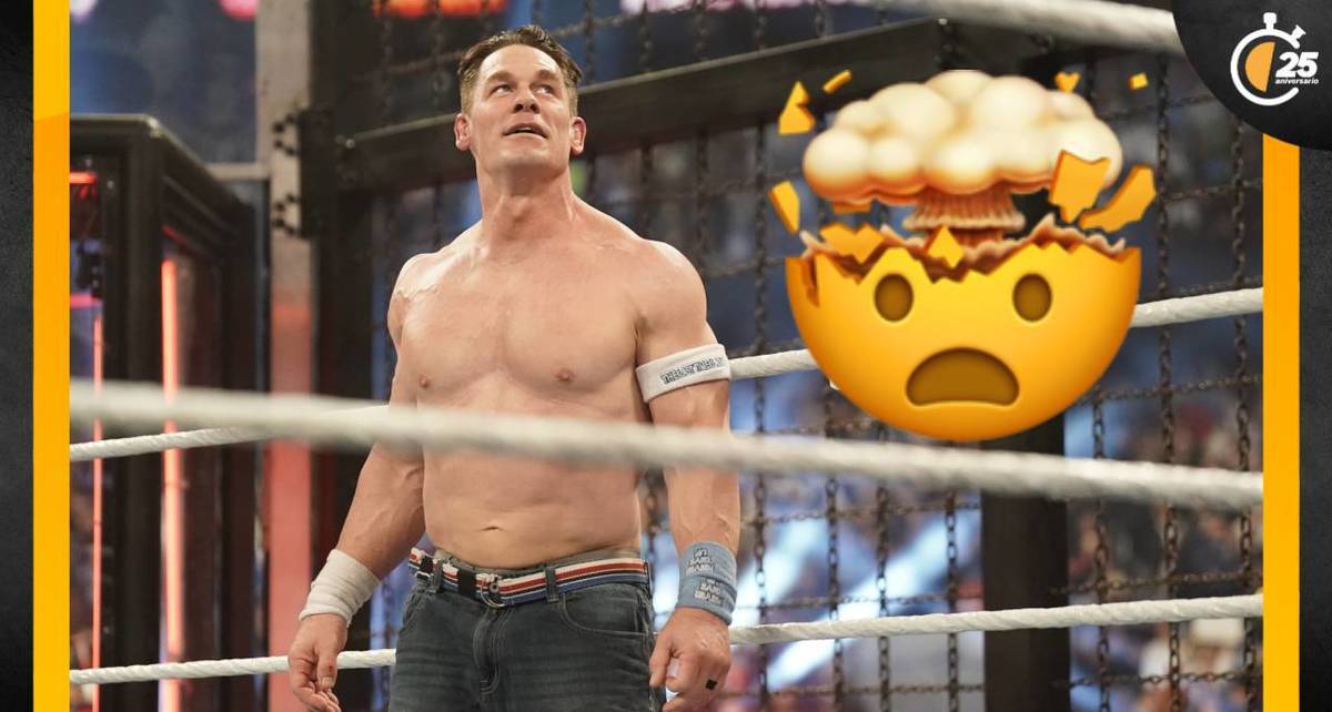 John Cena muestra increíble cambio de look (Cortesía WWE)