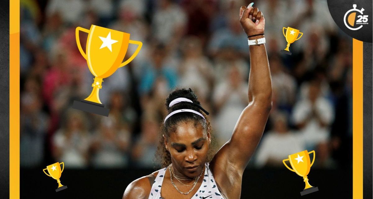 Serena Williams: la tenista con más títulos de Grand Slam en la era abierta. (especial)