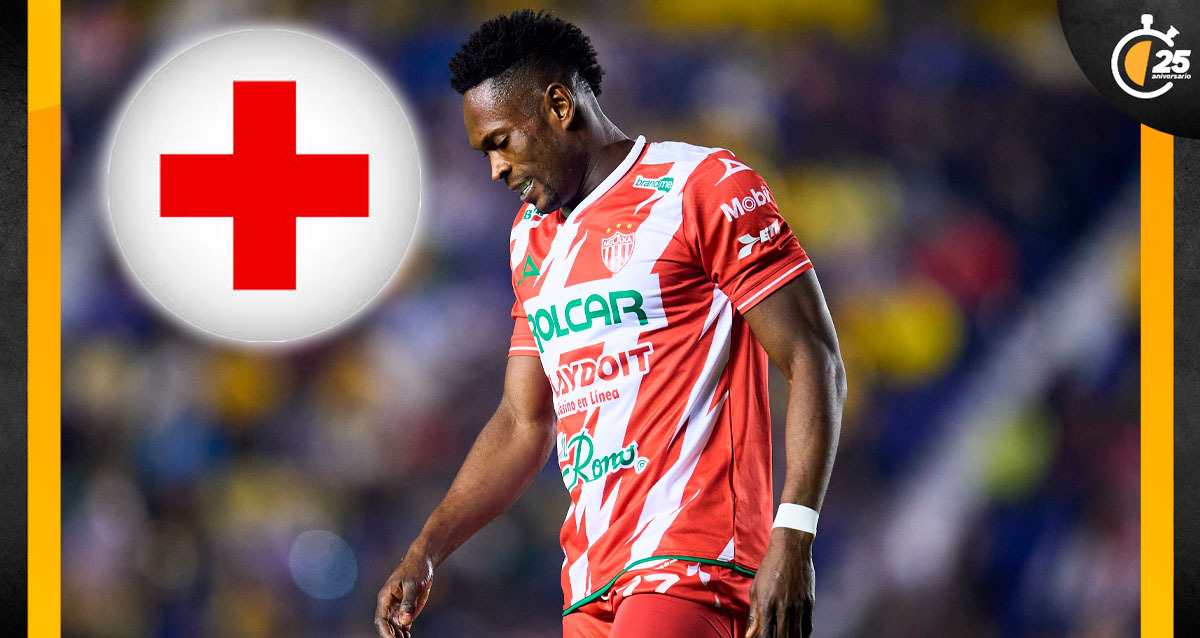 Cambindo es baja del Necaxa por lesión. (Foto: Mexsport)