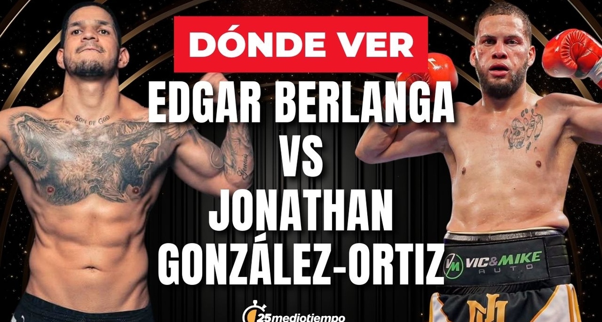 Consulta la previa de Edgar Berlanga vs Jonathan González para ver EN VIVO pelea de box. Diseño: Karla Rodríguez