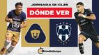 Dónde Ver Pumas vs. Monterrey Jornada 12 Clausura 2025