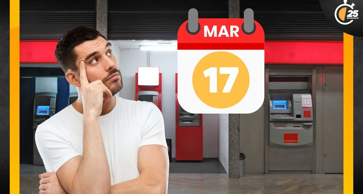 ¿Abren los bancos en México el 17 de marzo? Esto dice el calendario CNBV 2025. (FOTO): Canva.