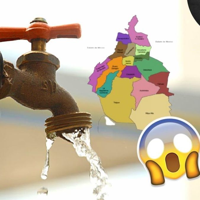 Habrá corte de agua en CDMX en 10 alcaldías durante marzo