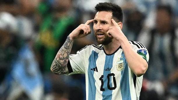 Lionel Messi en el Argentina vs. México de Qatar 2022 (Reuters)