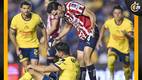 Pollo Briseño grita a un rival en el Clásico Nacional del Apertura 2024 (Imago7)