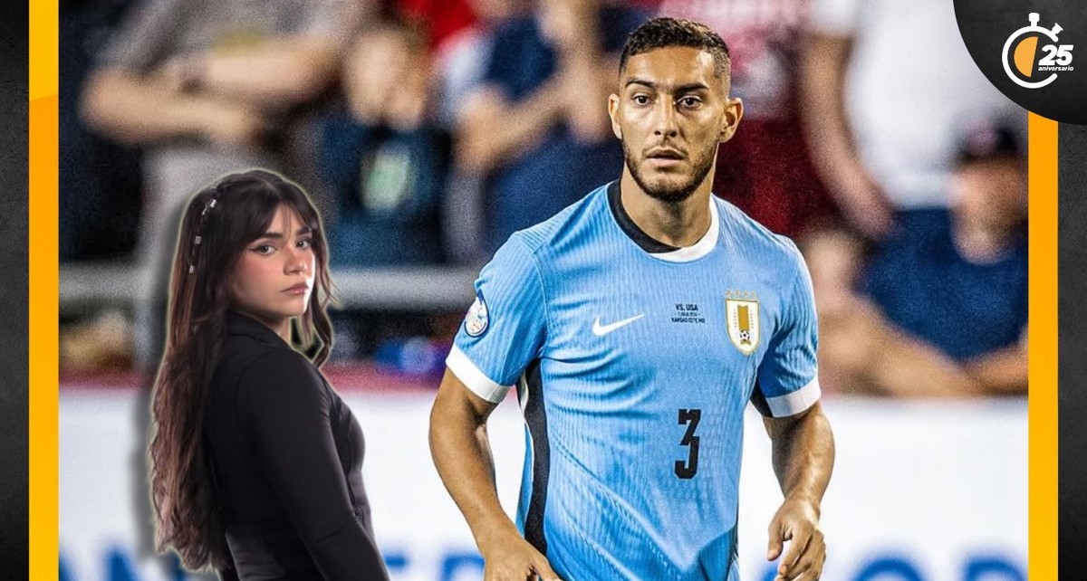 Alana viajó a Sudamérica para apoyar a Uruguay en este Fecha FIFA (@alanafloresf| @seba4caceres)