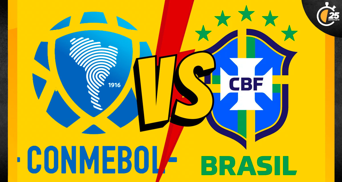 Conmebol y Brasil se alejan por temas de racismo.