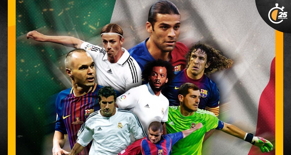 Las leyendas del Real Madrid y Barcelona jugarán en México (Esepcial)