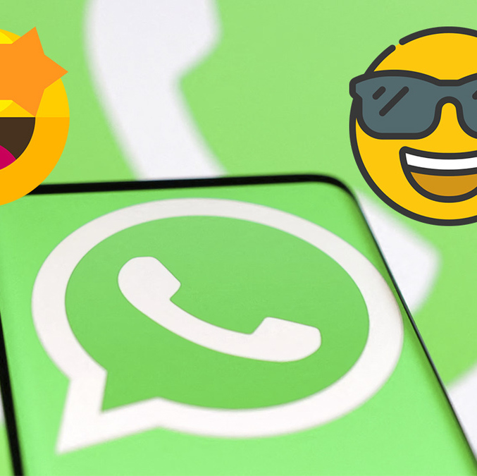 Los nuevos emojis de WhatsApp. (FOTO: Reuters)