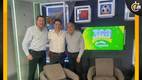 Los tres amigos se reencontraron (@EnriqueBurak)