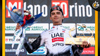 El mexicano Isaac del Toro ganó la Milán-Turín. (Foto: AFP)