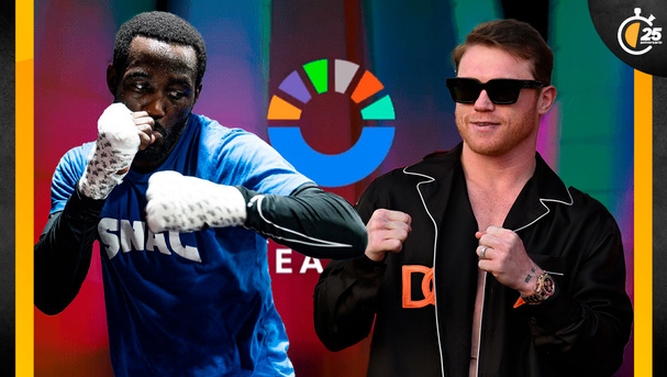 Terence Crawford confía en vencer al Canelo Álvarez. (Fotos: Instagram @tbudcrawford y Mexsport)