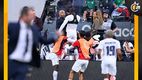 Cecilio Waterman y otros jugadores de Panamá celebraron con Thierry Henry (Mexsport)
