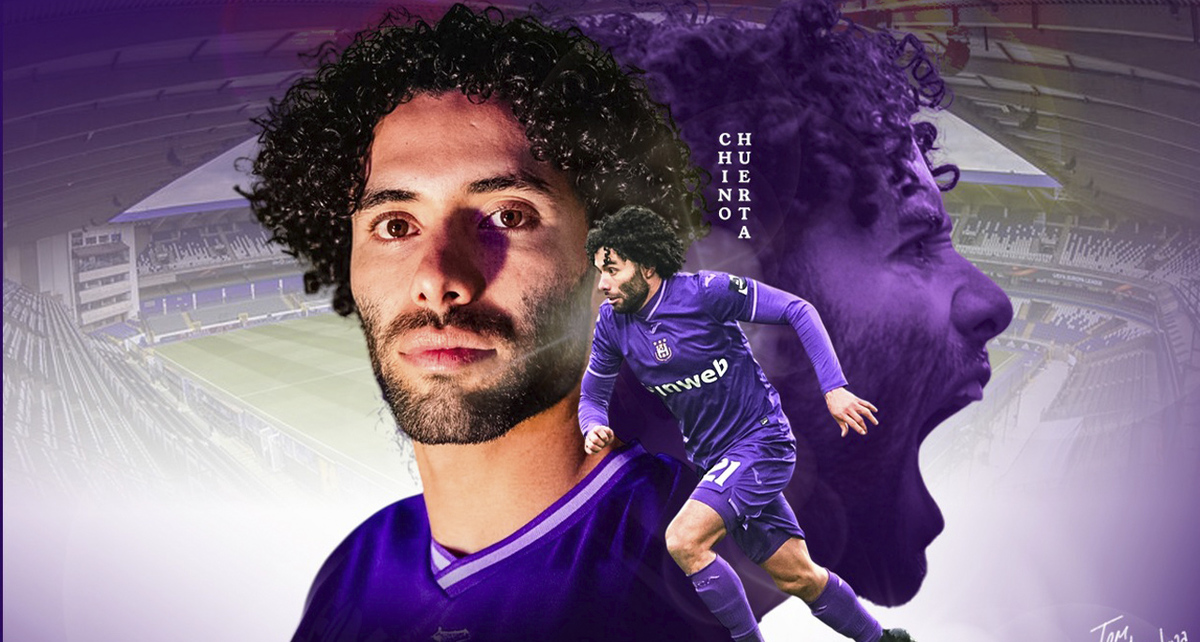 Chino Huerta llegó al Anderlecht en enero. (FOTO: Tom Mendoza)