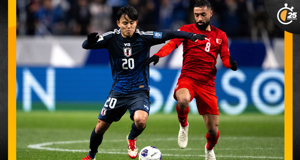 Japón se impuso a Baréin en las eliminatorias asiáticas. (FOTO: AFP)