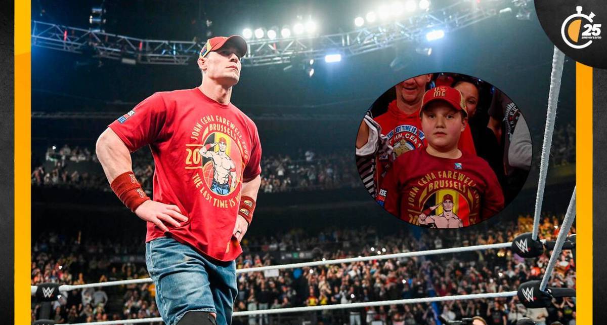 Este joven fan de John Cena vivió un día que jamás olvidará (WWE)