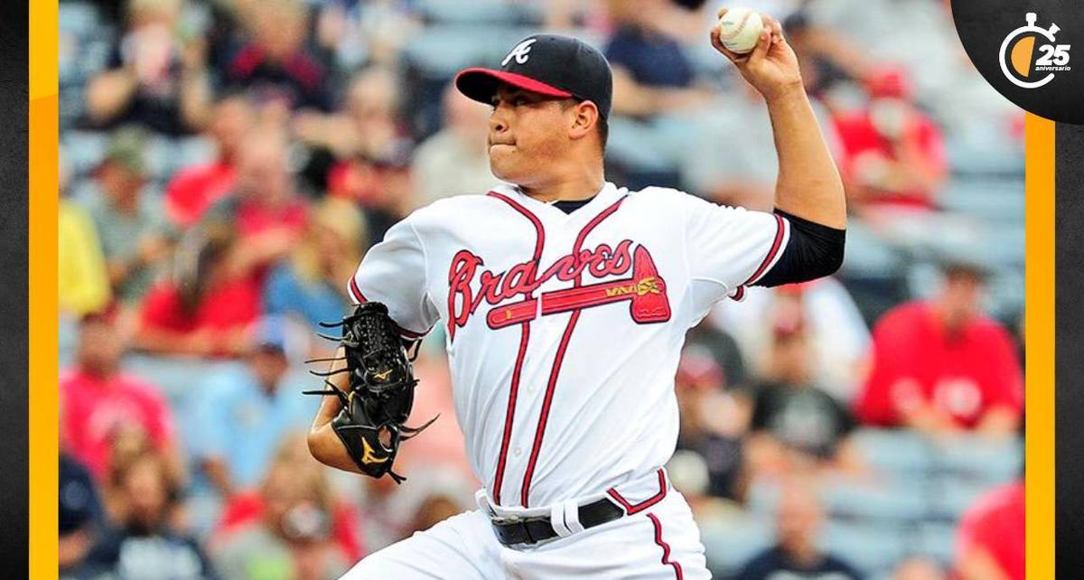 Manny Bañuelos fue parte de los Atlanta Braves (@Braves)