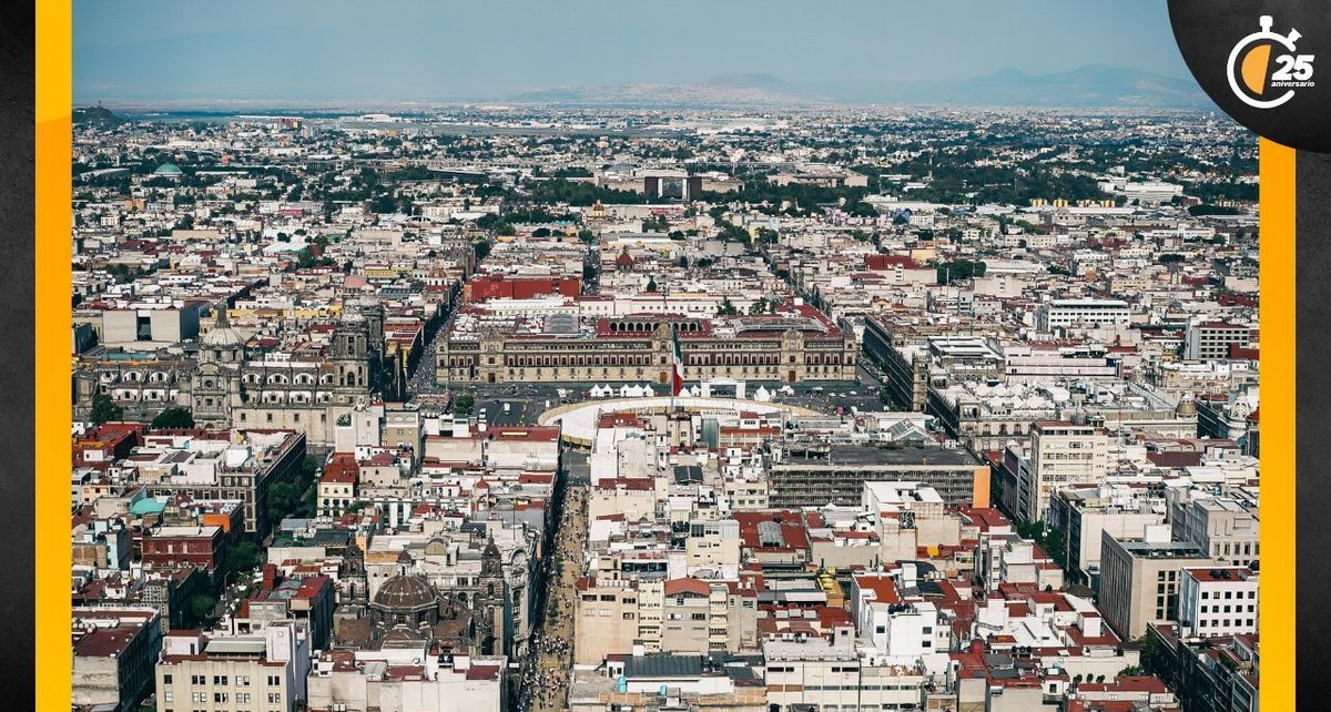 Toma aérea de la Ciudad de México (Pexels)