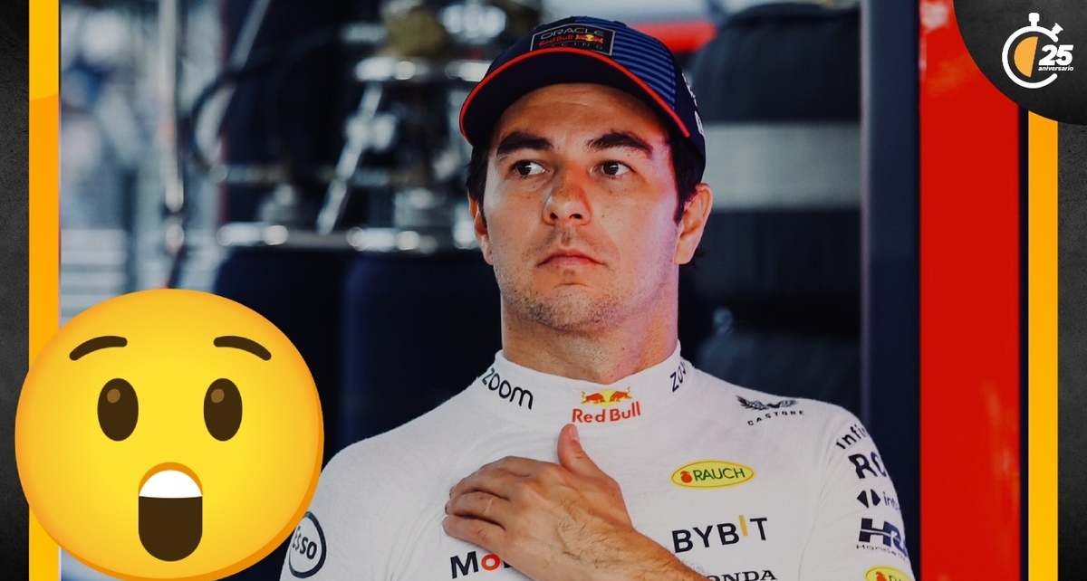 Checo Pérez, expiloto de Red Bull en la Fórmula 1 (X @SChecoPerez)