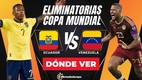 Consulta la previa de Ecuador vs Venezuela para ver EN VIVO partido Eliminatorias CONMEBOL. Diseño: Karla Rodríguez