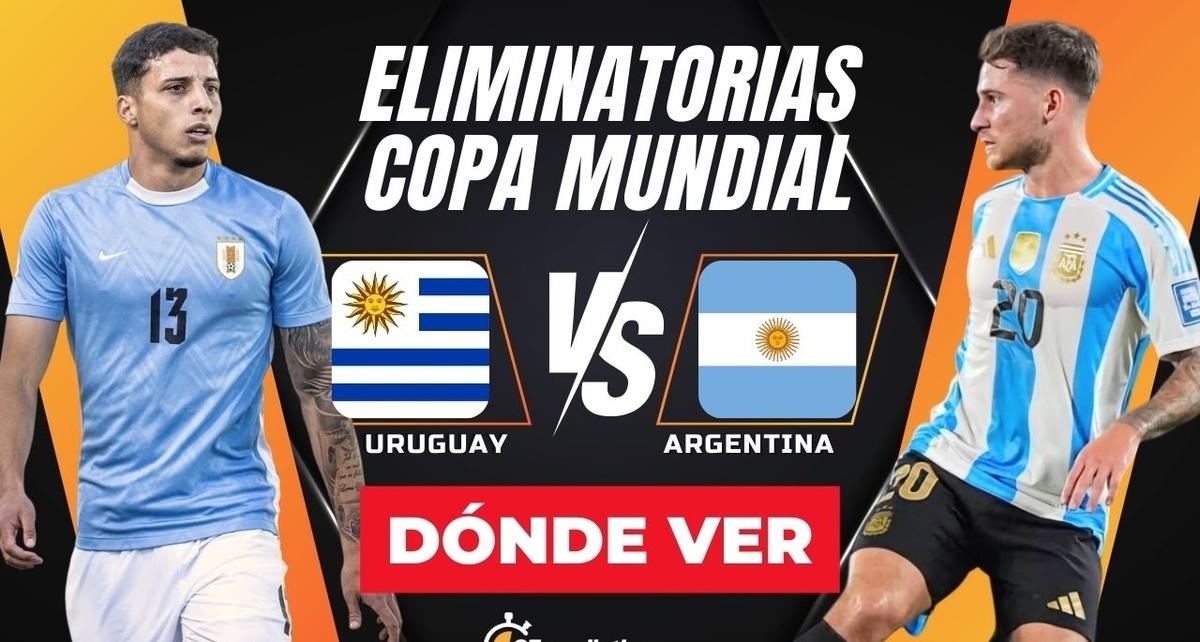 Consulta la previa de Uruguay vs Argentina para ver EN VIVO partido Elimintatoria CONMEBOL 2025. Diseño: Karla Rodríguez