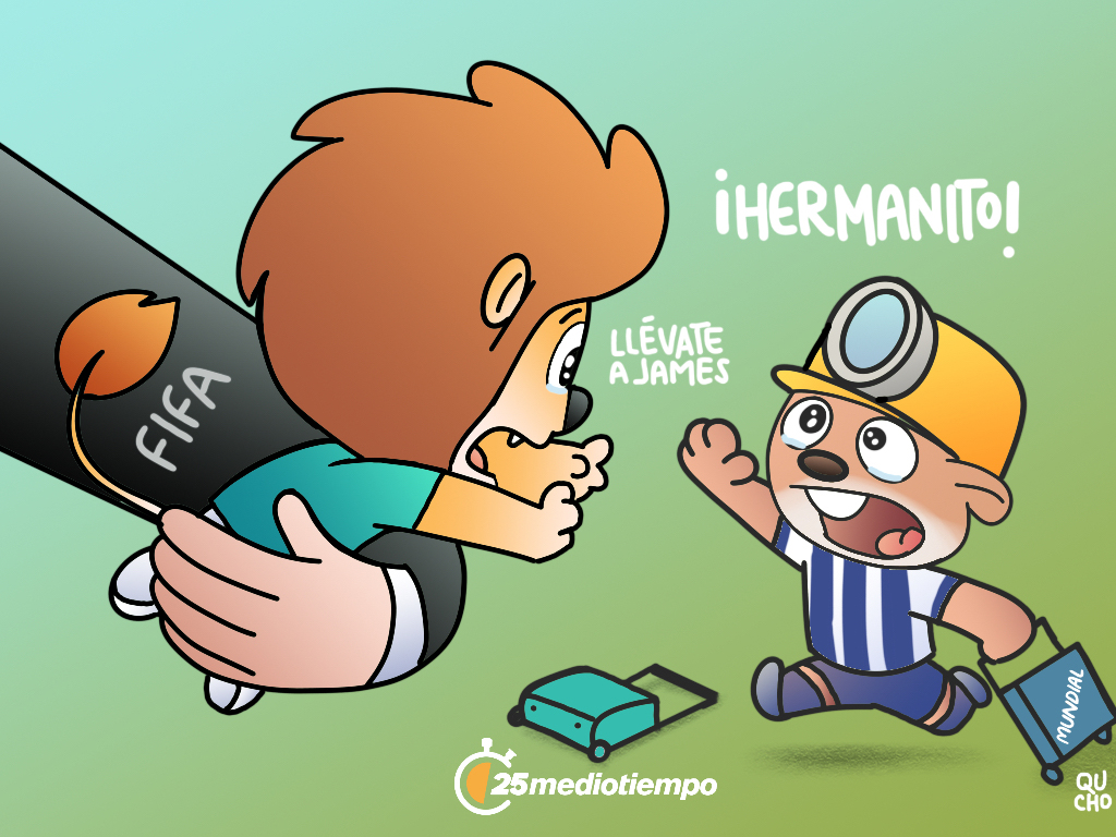 Hermano, ¡lleva a James Rodríguez!