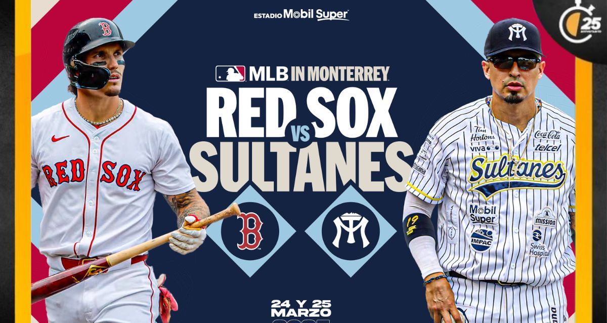 Red Sox vs Sultanes: Precios y detalles de la serie de Spring Training. (X: SultanesOficial)