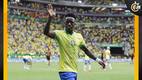 Vini Jr. le dio la victoria a Brasil ante Colombia (AFP)