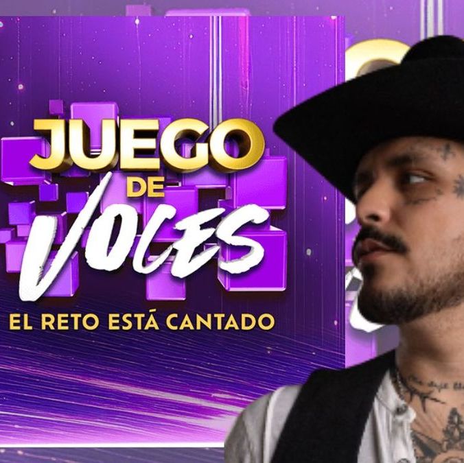 Christian Nodal será el invitado especial de Juego de Voces HOY  23 de marzo 2025