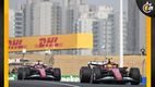 Los dos Ferrari, Lewis Hamilton y Charles Leclerc, fueron descalificados del GP de China (AFP)
